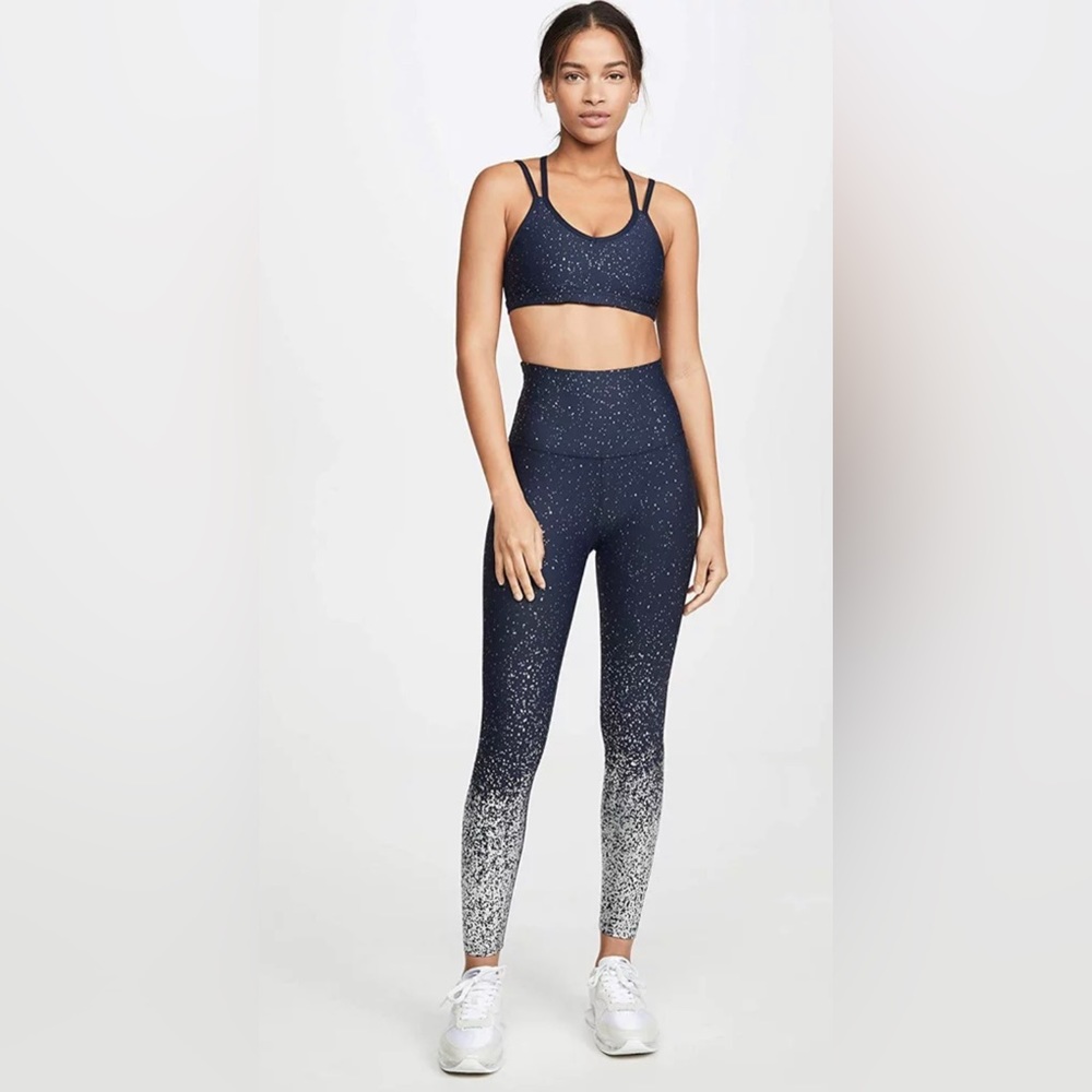 Beyond Yoga High Waisted Alloy Ombre Midi Legging